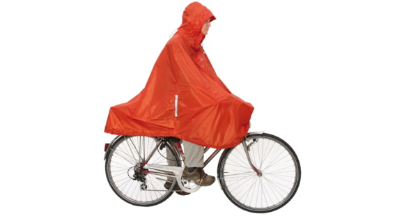 Exped Daypack and Bike Poncho-Terracotta