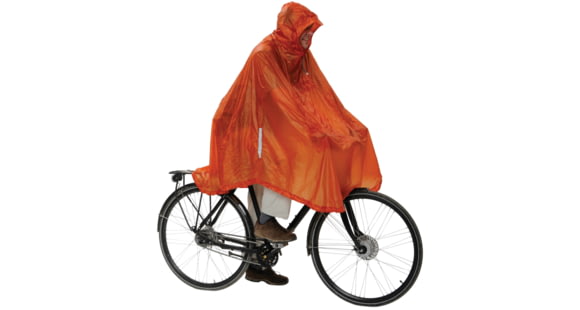 Exped Daypack and Bike Poncho UL-Terra Cotta