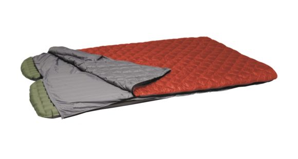 Exped DeepSleep 250 Plus Sleeping Bag, Red, Medium Left, 7640147766259
