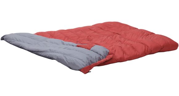 Exped DeepSleep Duo 400 Plus Sleeping Bag (700 Duck Down)-Red-Large
