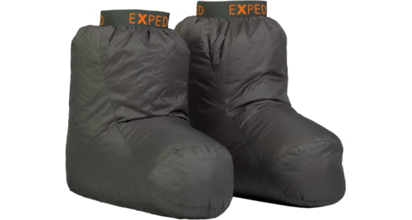 Exped Down Sock, Charcoal, Medium, 7640445455480