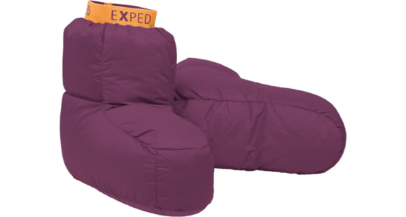 Exped Down Sock, Dark Violet, Large, 7640171997360