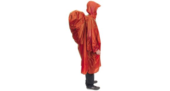 Exped Pack Poncho UL-Terra Cotta-Small