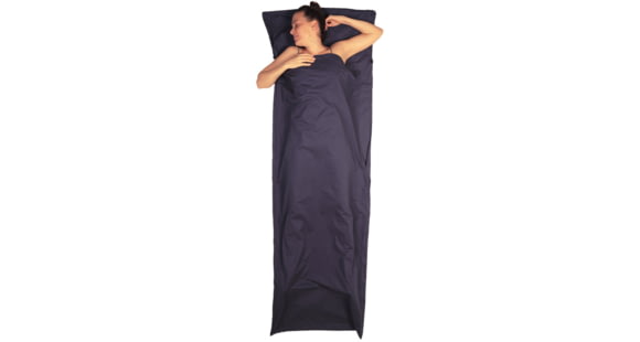 Exped Sleepwell Egypt Cotton Liners, Navy, One Size, 7640445453974