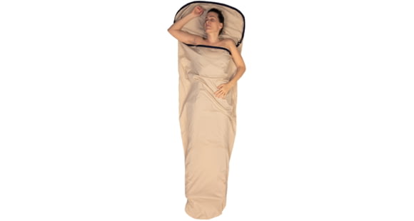 Exped Sleepwell Org Cotton Liners, Natural, mummy, 7640445455152