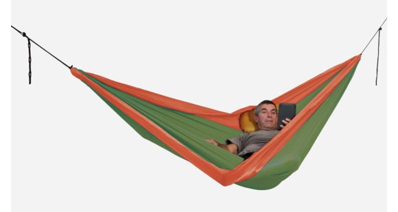 Exped Travel Hammock Duo-Terracotta/Moss Green-Clearance