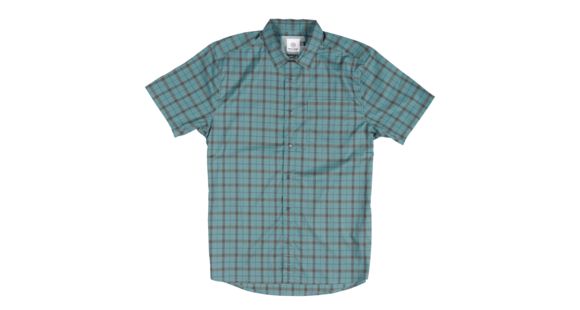 FlyLow Anderson Short Sleeve Shirt - Men's, Marine/Loam/Twilight Plaid, M, 0013-1809