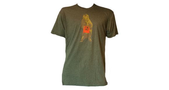 FlyLow Grizzly T-Shirt - Men's-Heather Forest-Small
