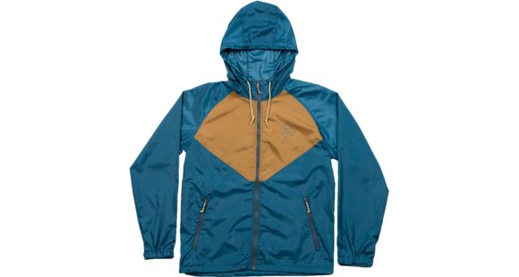 FlyLow Maclean Windbreaker - Men's-Ocean-Large