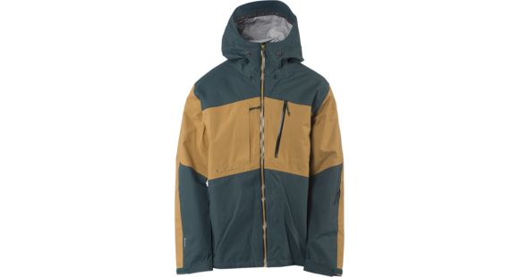 FlyLow Quantum Pro Jacket - Men's-Trawler/Maize-X-Large