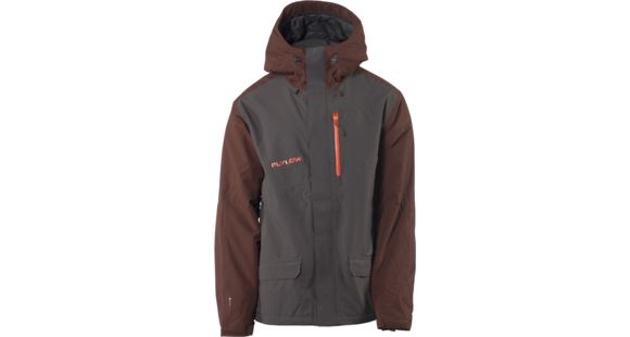 FlyLow Roswell Insulated Jacket - Men's-Granite/Cola-Medium