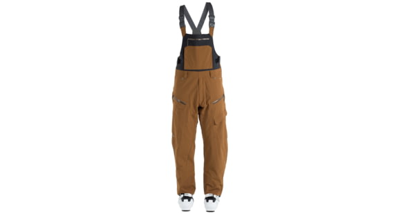 FlyLow Smoke Jumper Bib - Men's-Sepia/Black-X-Large-Regular Inseam
