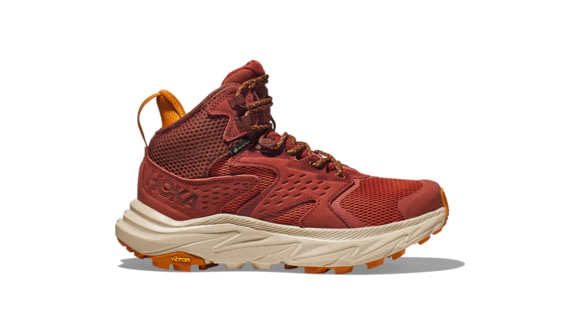 Hoka Anacapa 2 Mid GTX Hiking Shoes - Women's, Hot Sauce/Shifting Sand, 05B, 1142831-HSSS-05B