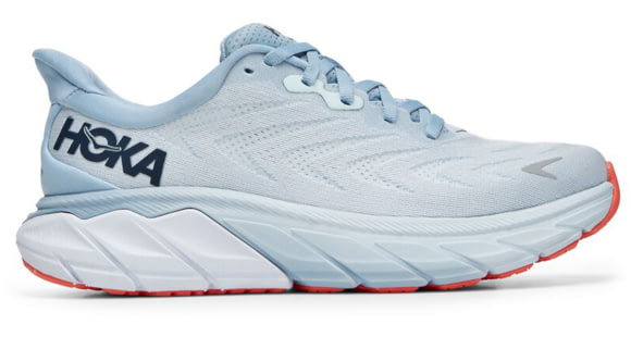 Hoka Arahi 6 Shoes - Women's, Plein Air/Blue Fog, 09.5D, 1123197-PABF-09.5D