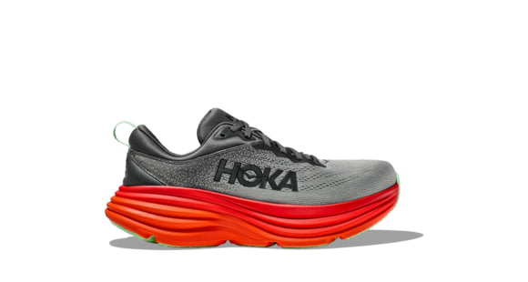 Hoka Bondi 8 Road Running Shoes - Men's - 7-10.5 US, Castlerock/Flame, 10D, 1123202-CFLM-10D