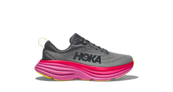 Hoka Bondi 8 Road Running Shoes - Women's - 9-12 US, Castlerock/Strawberry, 10.5B, 1127952-CSRW-10.5B