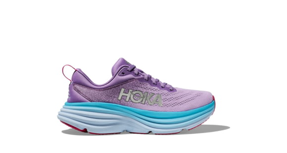 Hoka Bondi 8 Road Running - Womens, Chalk Violet/Pastel Lilac, 10.5B, 1127952-CVPL-10.5B