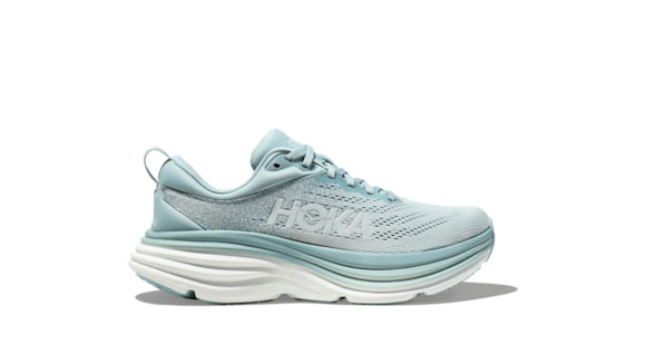 Hoka Bondi 8 Road Running - Womens, Cloud Blue/Ice Flow, 11B, 1127952-CBIF-11B