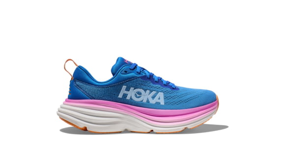 Hoka Bondi 8 Road Running - Womens, Coastal Sky/All Aboard, 7.5B, 1127952-CSAA-07.5B