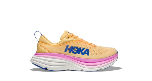 Hoka Bondi 8 Road Running - Womens, Impala/Cyclamen, 6.5B, 1127952-ICYC-06.5B