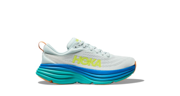 Hoka Bondi 8 Running Shoes - Men's, Ice Flow/Bit Of Blue, 11D, 1123202-IFBOB-11D