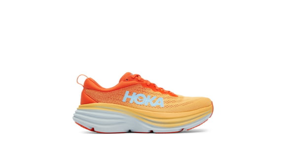 Hoka Bondi 8 Running Shoes - Mens, Puffin'S Bill / Amber Yellow, 14D, 1123202-PBAY-14D