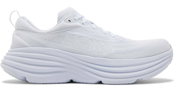 Hoka Bondi 8 Running Shoes - Men's, White/White, 16D, 1123202-WWH-16D