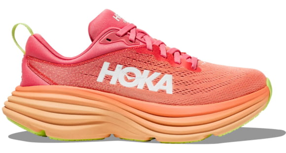 Hoka Bondi 8 Shoes - Women's, Coral/Papaya, 7, 1127952-CPPY-07B