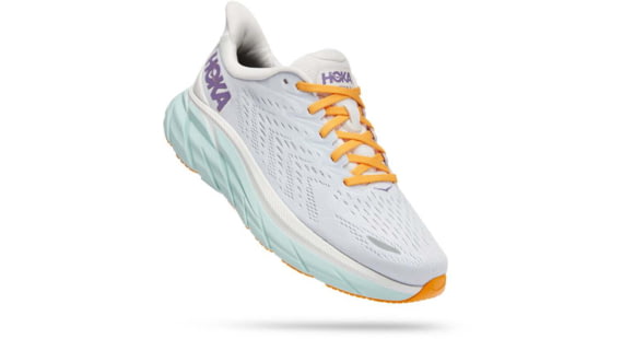 Hoka Clifton 8 Road Running Shoes - Women's, Blanc De Blanc / White, 7.5D, 1121375-BDBW-07.5D