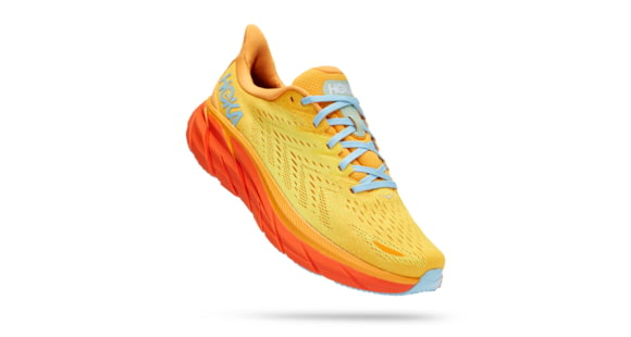 Hoka Clifton 8 Road Running Shoes - Men's, 11.5 US, D, Radiant Yellow/Maize, 1119393-RYMZ-11.5D