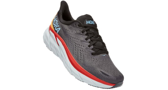 Hoka Clifton 8 Wide Running Shoes - Mens, Anthracite / Castlerock, 13EE, 1121374-ACTL-13EE