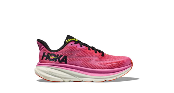 Hoka Clifton 9 Road Running Shoes - Womens 9-12 US, Raspberry/Strawberry, 11B, 1127896-RSRW-11B