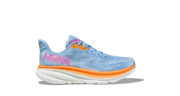 Hoka Clifton 9 Road Running Shoes - Womens, Airy Blue/Ice Water, 7B, 1127896-ABIW-07B