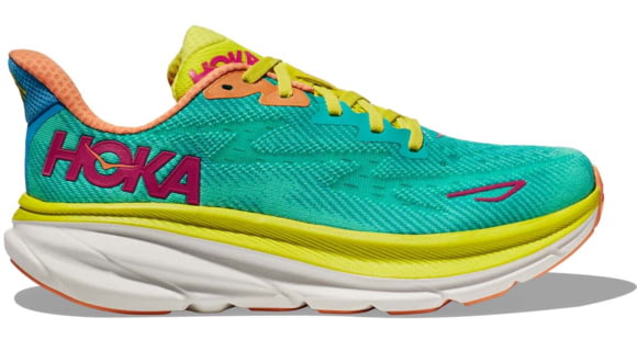 Hoka Clifton 9 Road Running Shoes - Womens, Ceramic/Evening Primrose, 9B, 1127896-CEPR-09B
