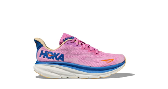 Hoka Clifton 9 Road Running Shoes - Womens, Cyclamen/Sweet Lilac, 8.5B, 1127896-CSLC-08.5B