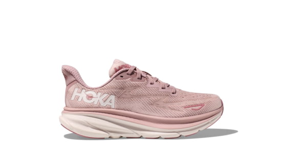 Hoka Clifton 9 Road Running Shoes - Womens, Pale Mauve/Peach Whip, 10B, 1127896-PMPW-10B