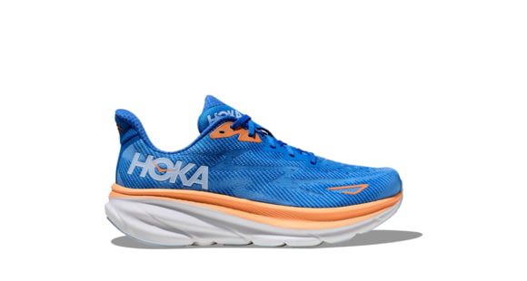 Hoka Clifton 9 Running Shoes - Mens, Coastal Sky/All Aboard, 13D, 1127895-CSAA-13D