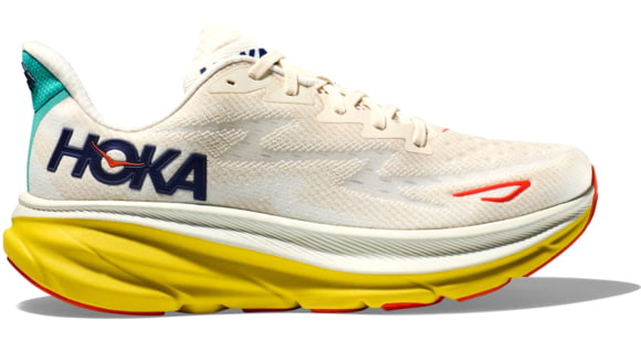Hoka Clifton 9 Running Shoes - Mens, Eggnog/Passion Fruit, 15D, 1127895-EPFR-15D