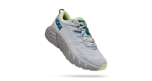 Hoka Gaviota 4 Wide Running Shoes - Mens, Harbor Mist / Butterfly, 12.5EE, 1123200-HMBT-12.5EE