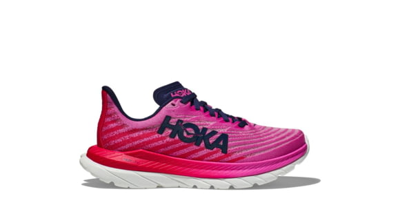 Hoka Mach 5 Road Running - Womens, Raspberry/Strawberry, 08B, 1127894-RSRW-08B