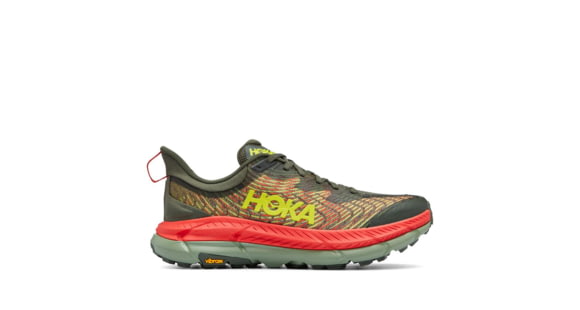 Hoka Mafate Speed 4 Trailrunning Shoes - Mens, Thyme / Fiesta, 10D, 1129930-TFST-10D