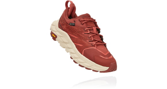 Hoka Anacapa Low GTX Shoes - Women's, Cherry Mahogany / Hot Sauce, 11B, 1119373-CMHS-11B