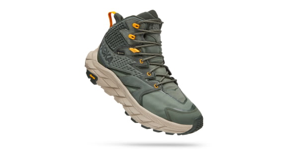 Hoka Anacapa Mid GORE-TEX Hiking Shoes - Men's, Thyme / Radiant Yellow, 8.5D, 1122018-TRYL-08.5D