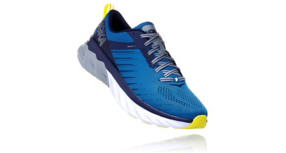 Hoka Arahi 3 Road Running Shoes - Men's, Blue Sapphire/Mood Indigo, Medium, 11, 1104097-BSMI-11