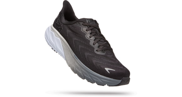 Hoka Arahi 6 Shoes - Men's, Black / White, 14D, 1123194-BWHT-14D