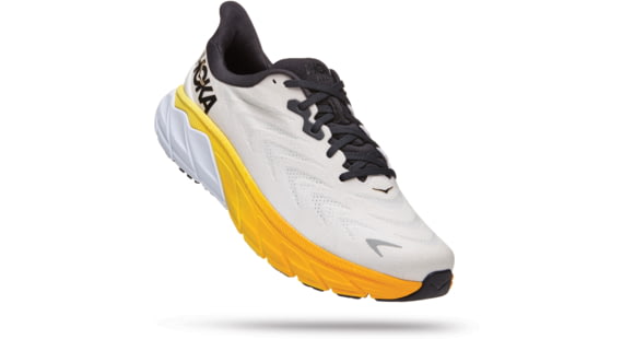 Hoka Arahi 6 Shoes - Men's, Nimbus Cloud / Blanc De Blanc, 9D, 1123194-NCBDB-09D