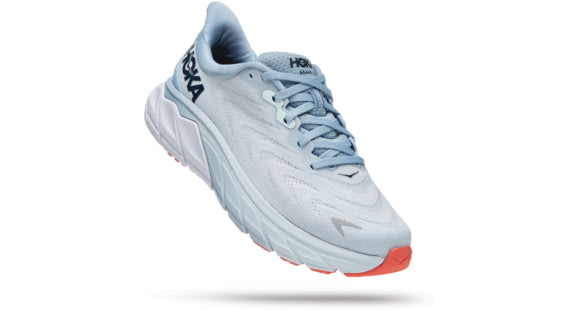 Hoka Arahi 6 Shoes - Women's, Plein Air / Blue Fog, 9B, 1123195-PABF-09B