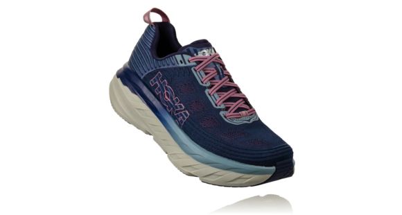 Hoka Bondi 6 Road Running Shoes - Women's, Marlin/Blue Ribbon, Medium, 6.5, 1019270-MBRB-6.5