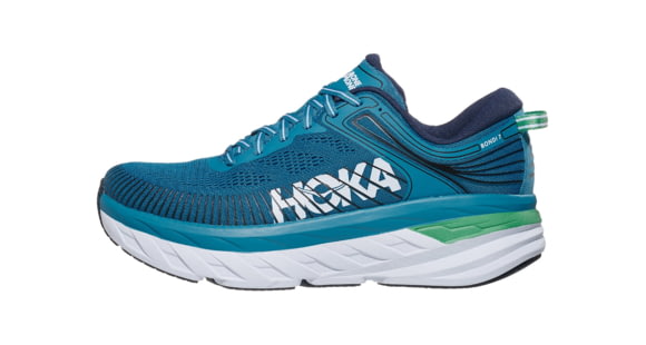 Hoka Bondi 7 Road Running Shoes - Men's, Blue Moon/Moonlit Ocean, 14 US, Medium, 1110518-BMMO-14