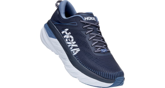 Hoka Bondi 7 Road Running Shoes - Men's, Ombre Blue/Provincial Blue, 10 US, Wide, 1110530-OBPB-10EE
